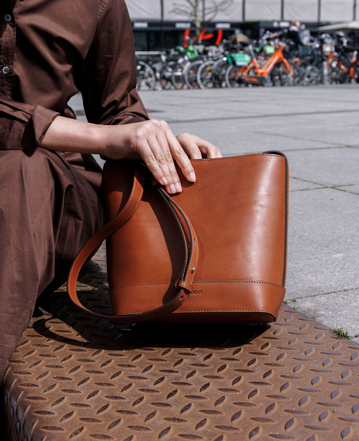 Dents Leather Shoulder Bag - Brown Shoulder Bags, Handbags - WDNTS20025 |  The RealReal